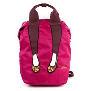 B-6558 Mis zapatos wedge sandal 3way bag - Wine