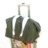 B-6582 Mis Zapatos Nylon Skinny Carry On L Bag - Khaki - Image 7
