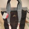 B-6655 Nylon Skinny wedge pumps 2way bag - Black - Image 3
