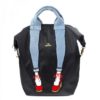 B-6657 Mis Zapatos Nylon Skinny wedge pumps 3way bag - Black - Image 9