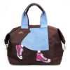 B-6681 Mis Zapatos Long skirt Nylon carry-on L-size bag - Brown - Image 4