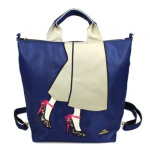 B-6718 Mis zapatos 3way heels with pants - Navy