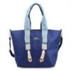 B-6866 Mis Zapatos Roll-up Denim 2way sling bag - Khaki - Image 3